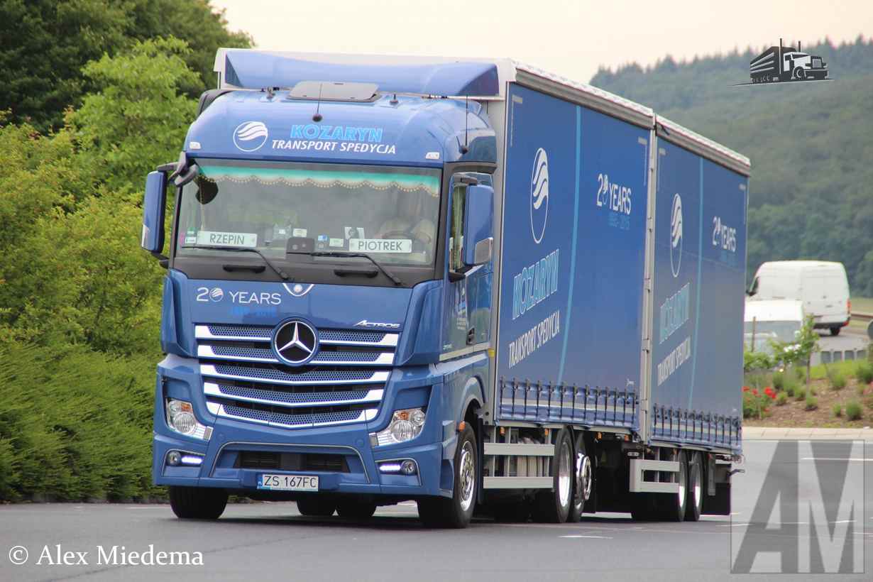 De dikke en de dunne (Mercedes-Benz Actros) - Alex Miedema