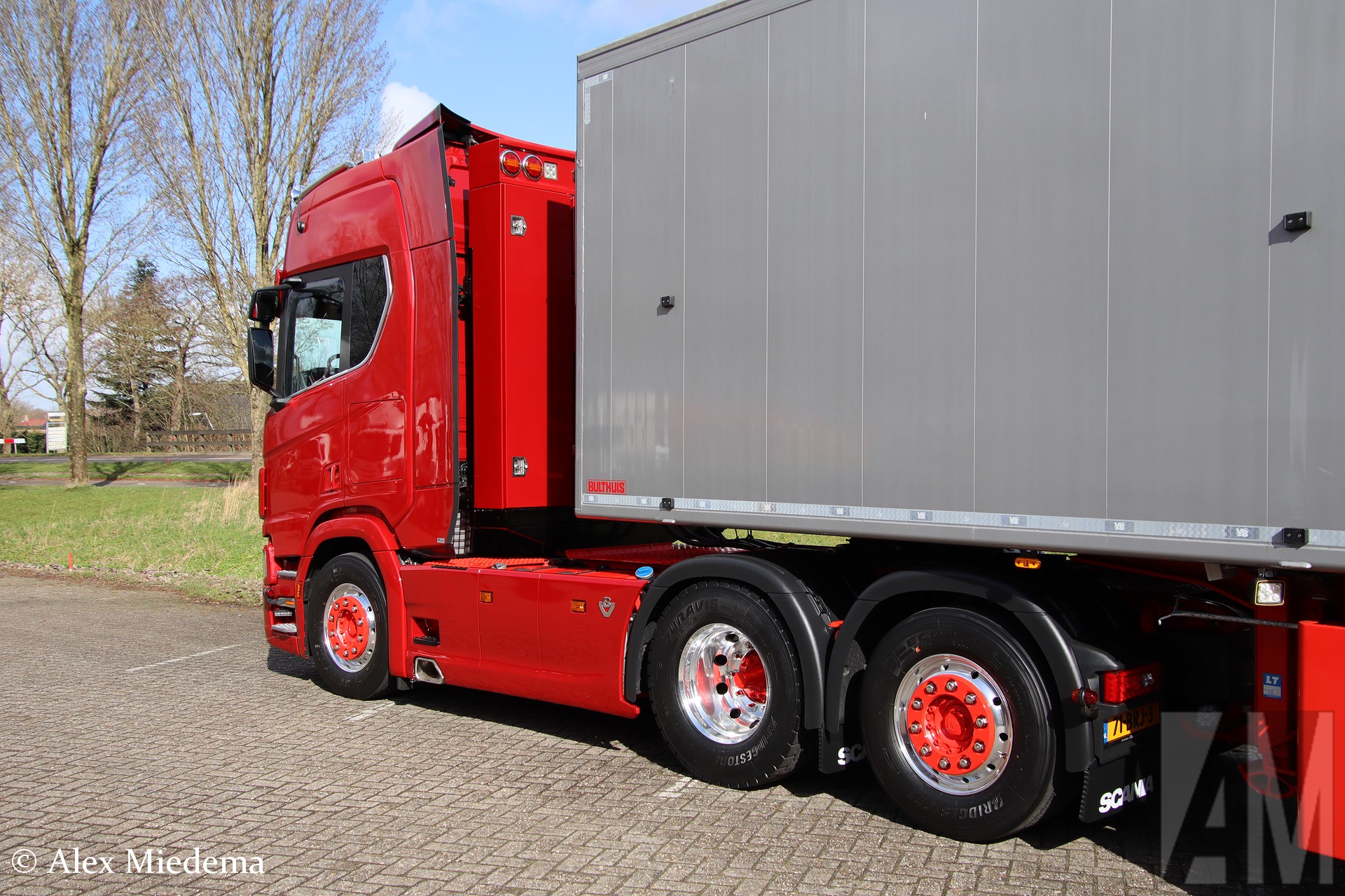 Prachtige Scania R520 voor Johannes de Jong - Alex Miedema